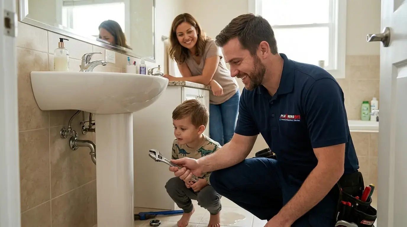 Licensed plumber at work in Clarendon Hills, IL
